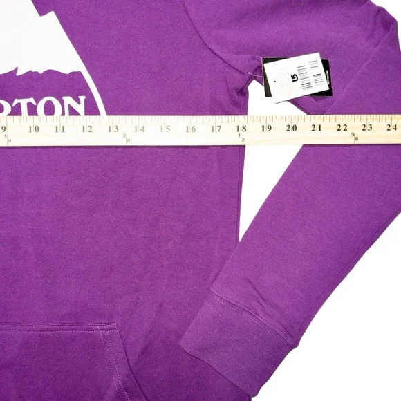 NWT Burton Snowboarding‎ Purple Fleece Hoodie Womens Medium - Picture 8 of 10